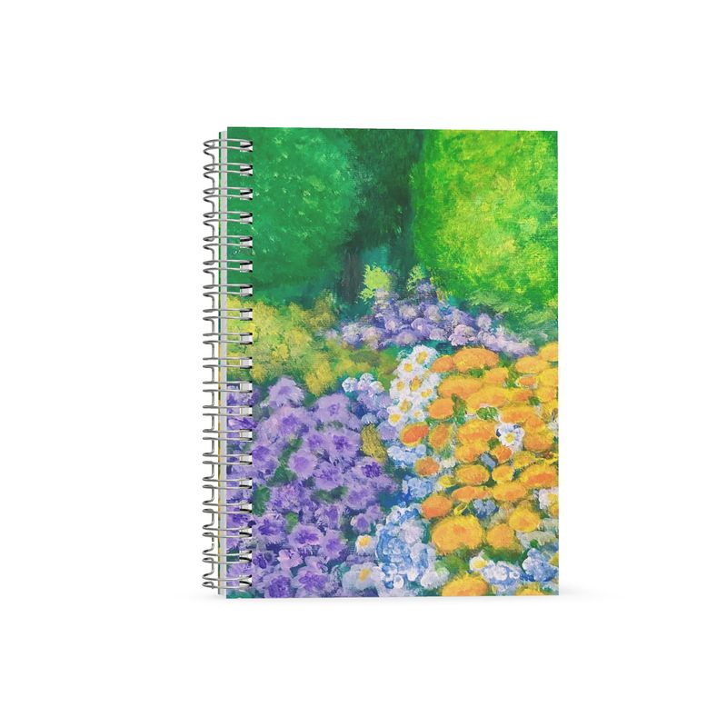 Secret Garden Spiral Notebook