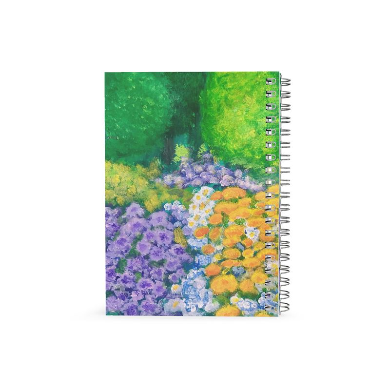 Secret Garden Spiral Notebook