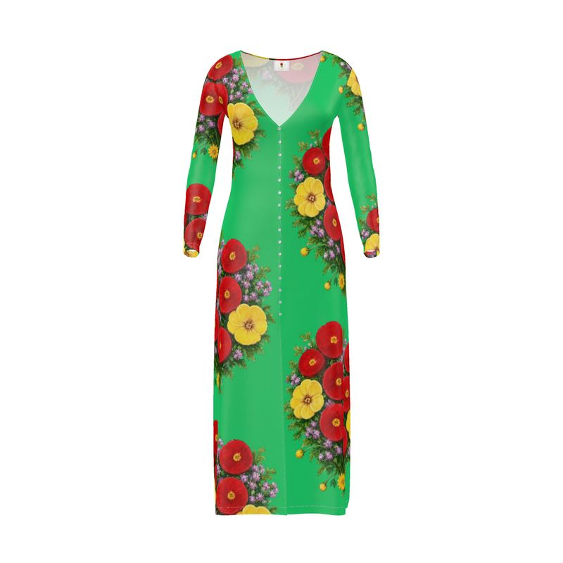 "Bohemian Garden" - Ladies Cardigan