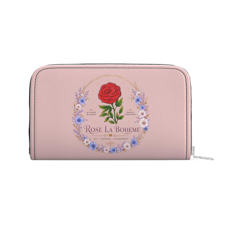 Rose La Boheme - Signature Rose Leather Wallet