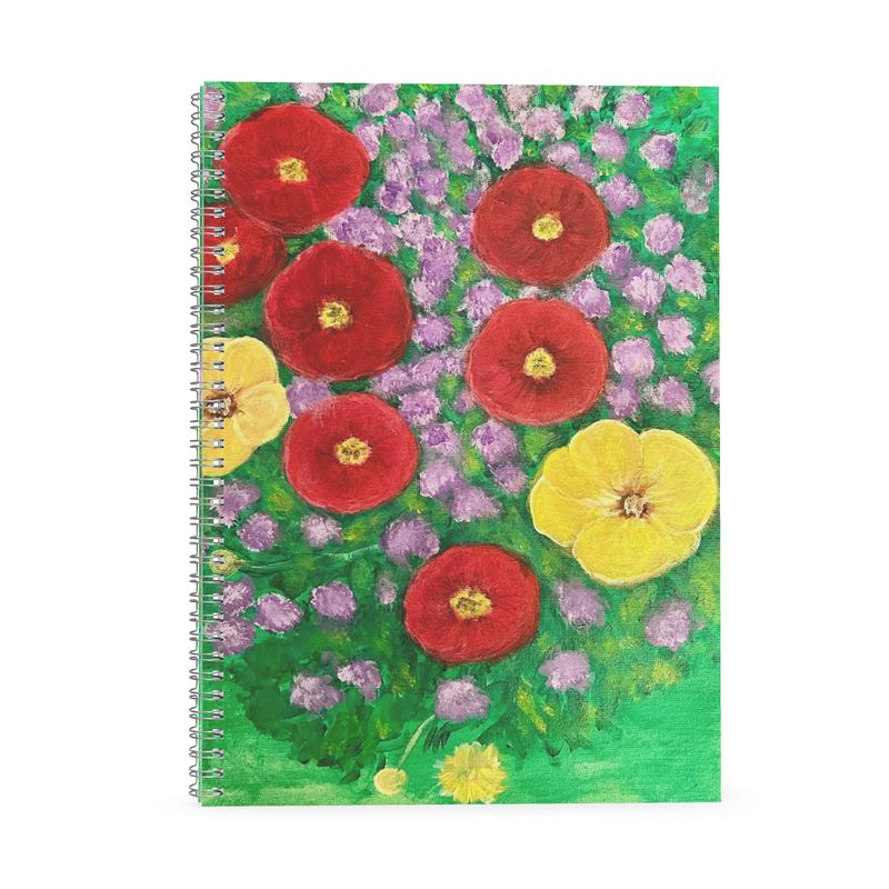 Bohemian Garden - Spiral Notebooks