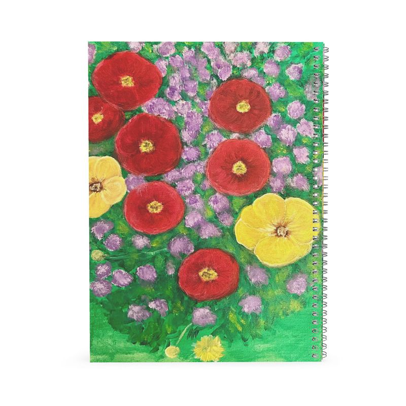 Bohemian Garden - Spiral Notebooks