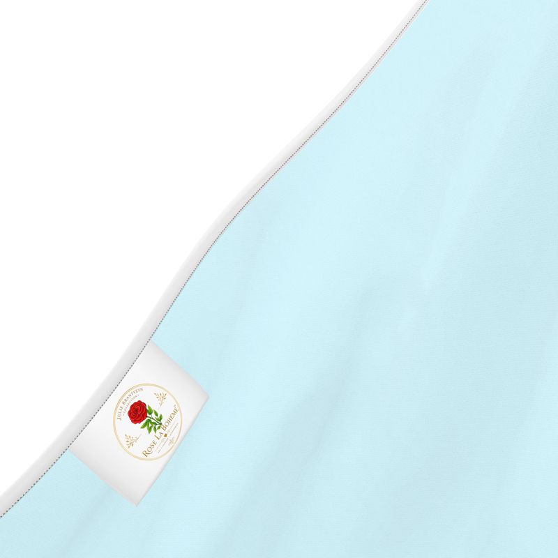 Azure Poppy Halter dress