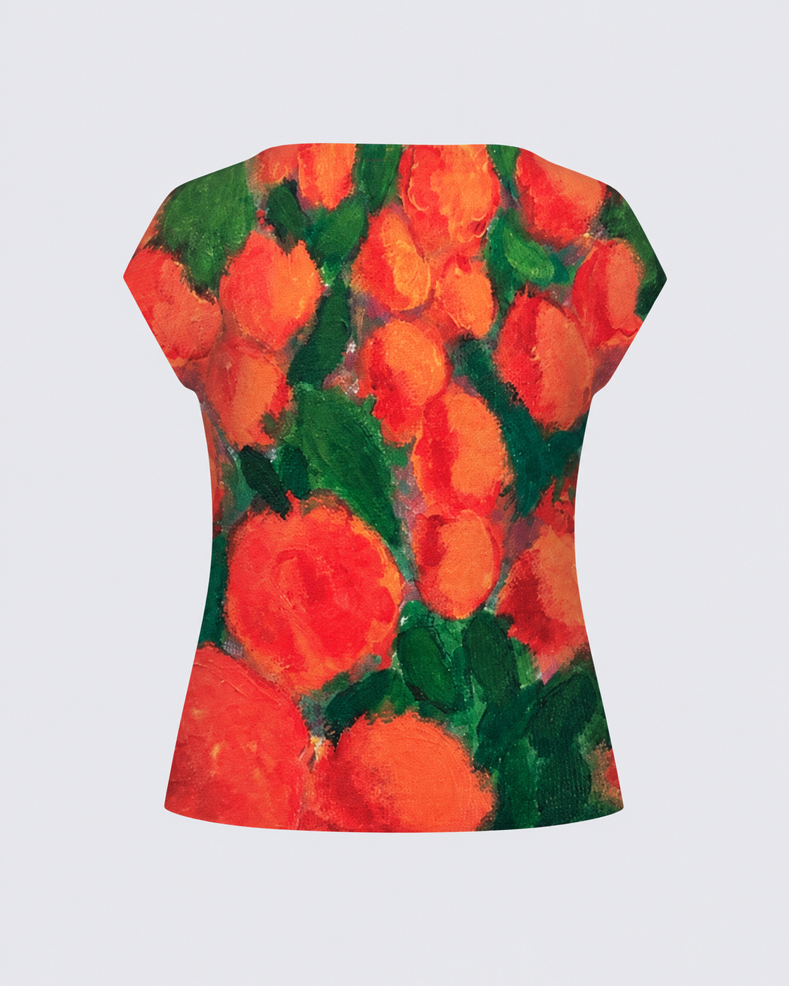 A Thousand Roses Sleeveless Floral Top