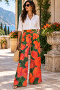 A Thousand Roses Carla Palazzo Pants