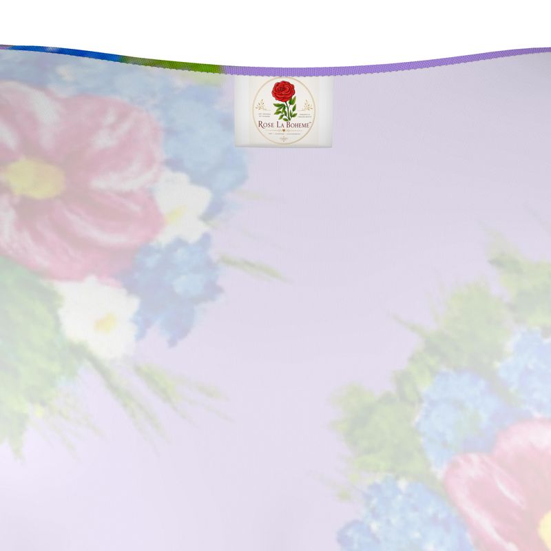 Lavender Garden Ladies Long Cardigan