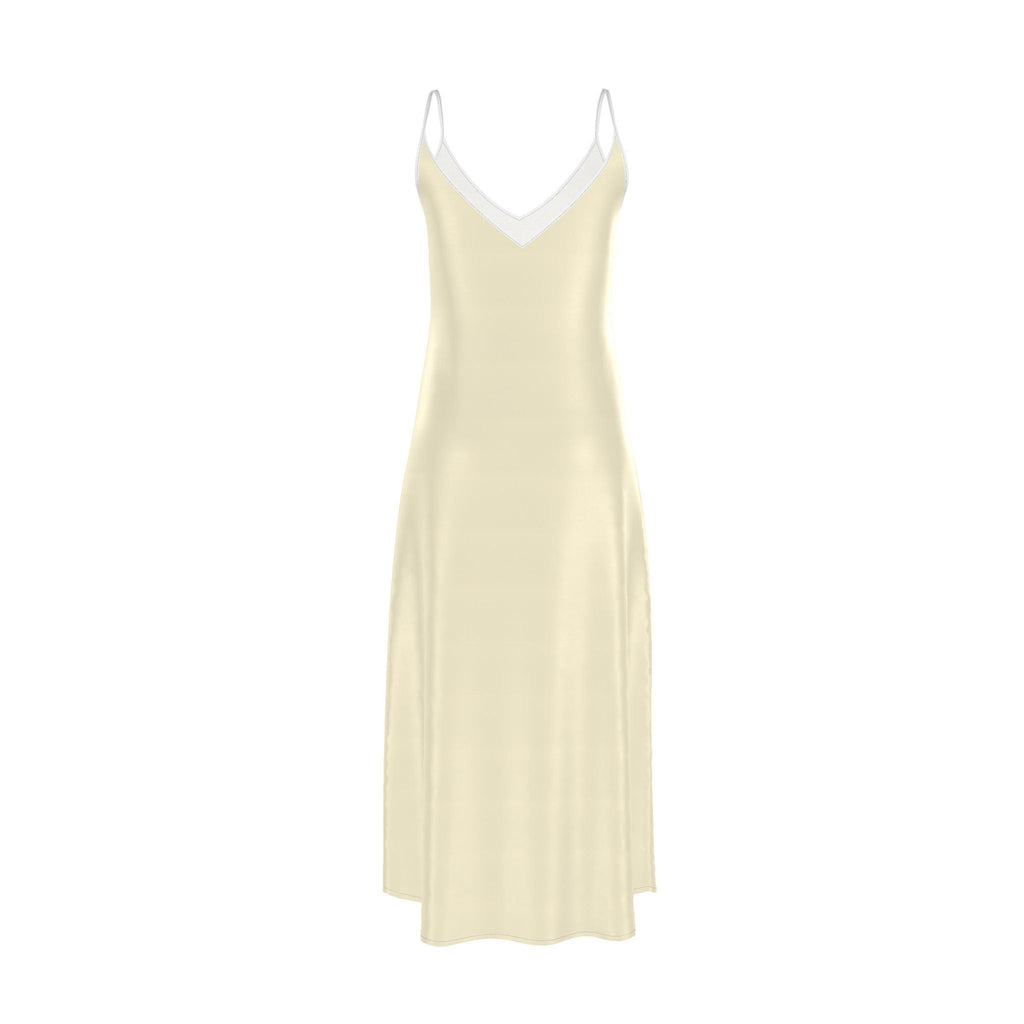 Ivory Poppy Garden Slip Dress