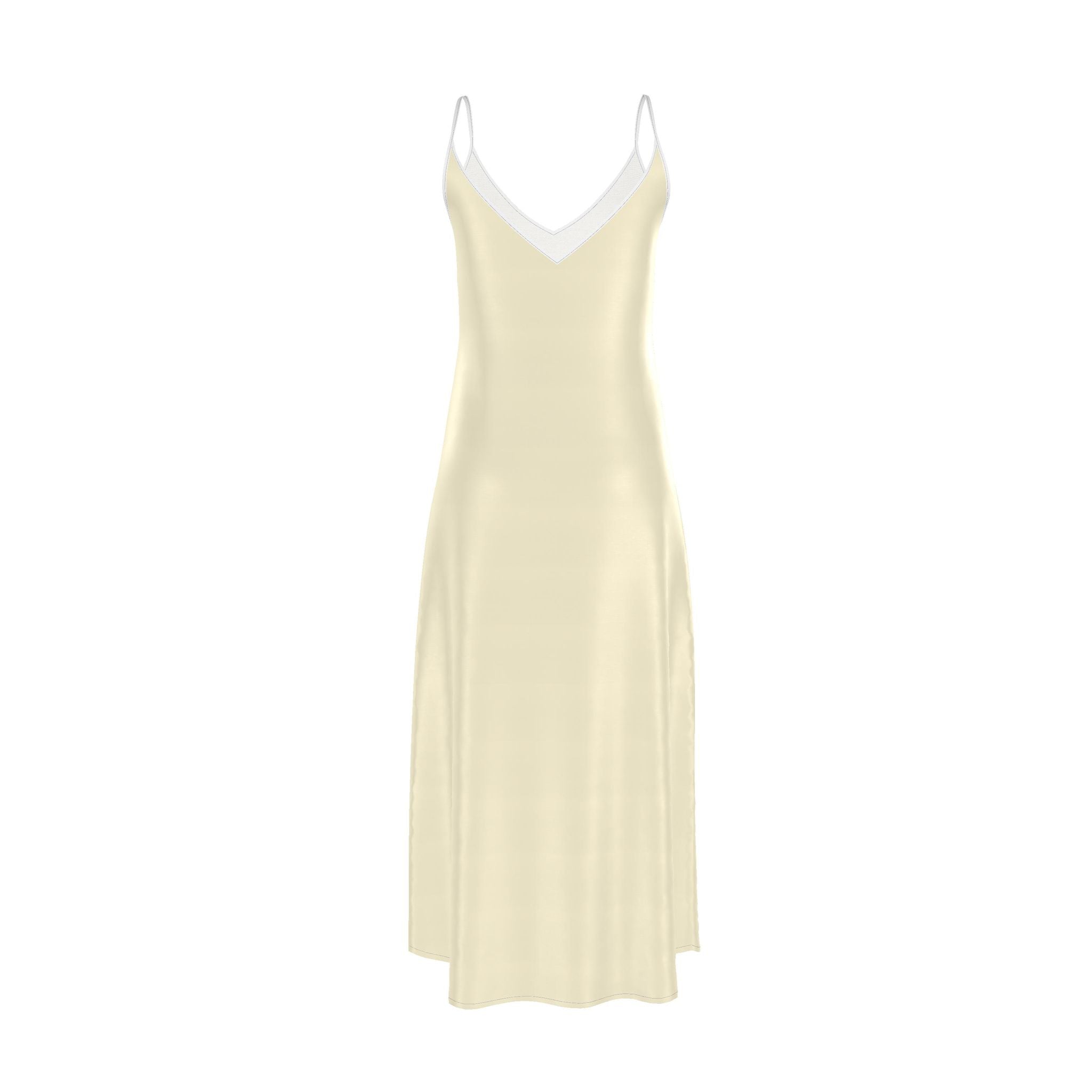 Ivory Poppy Garden Slip Dress