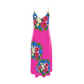 Rose Bouquet Maxi Slip Dress
