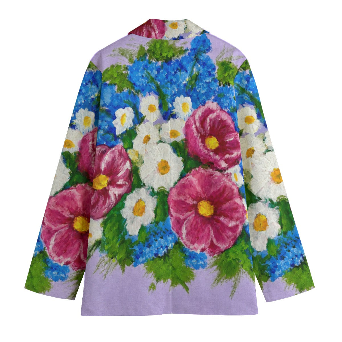 Lavender Floral Blazer