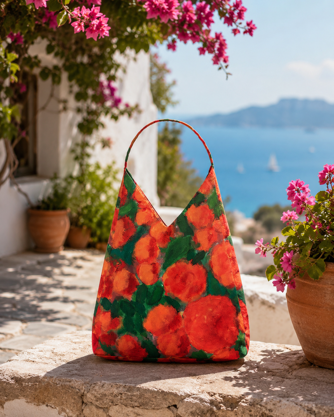 A Thousand Roses Tulip Bag