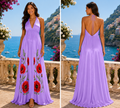 Halterneck backless dress