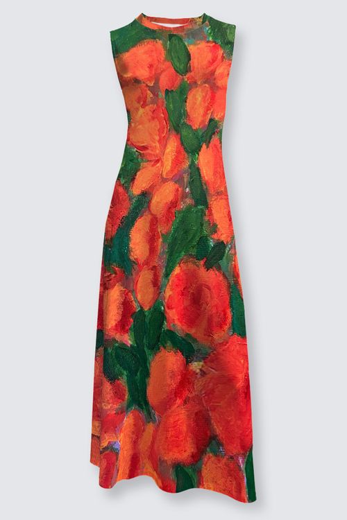 A Thousand Roses Maxi Dress