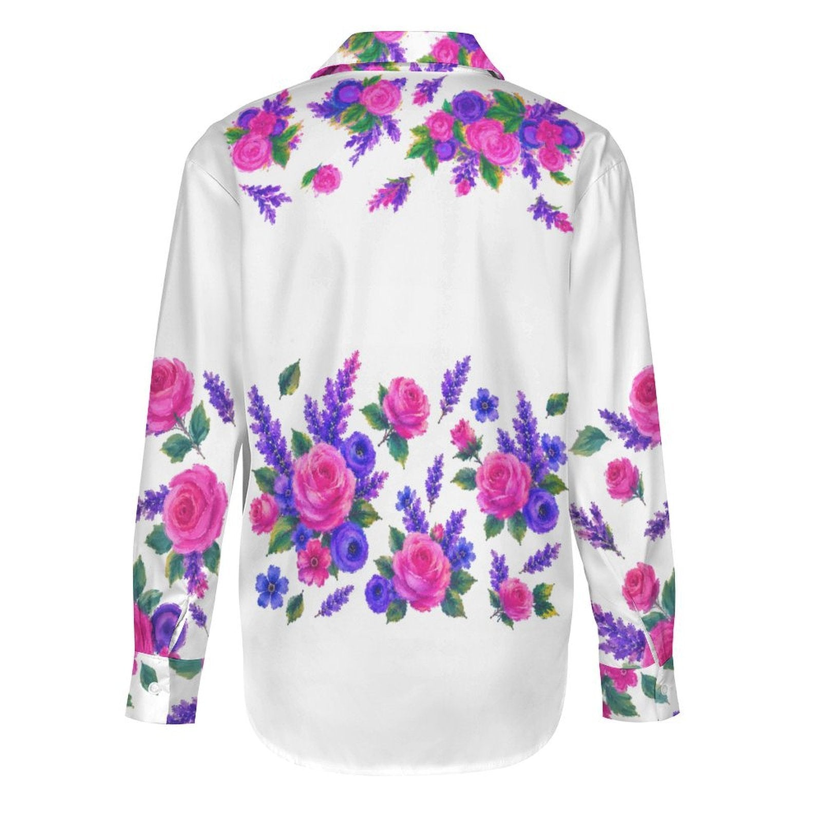 Rose La Bohème - Floral Long-Sleeve Bouse