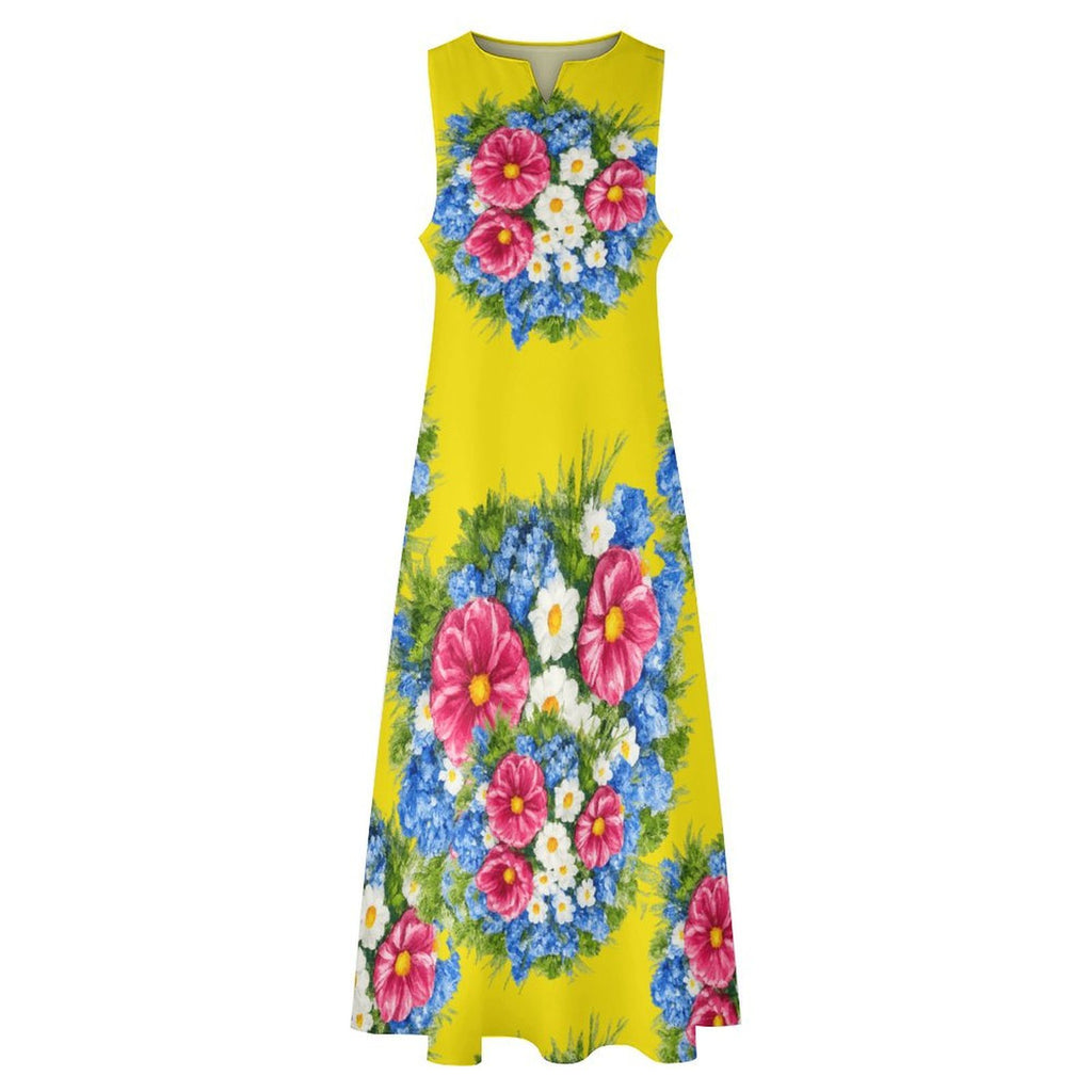 Sunshine Sleeveless Long Dress