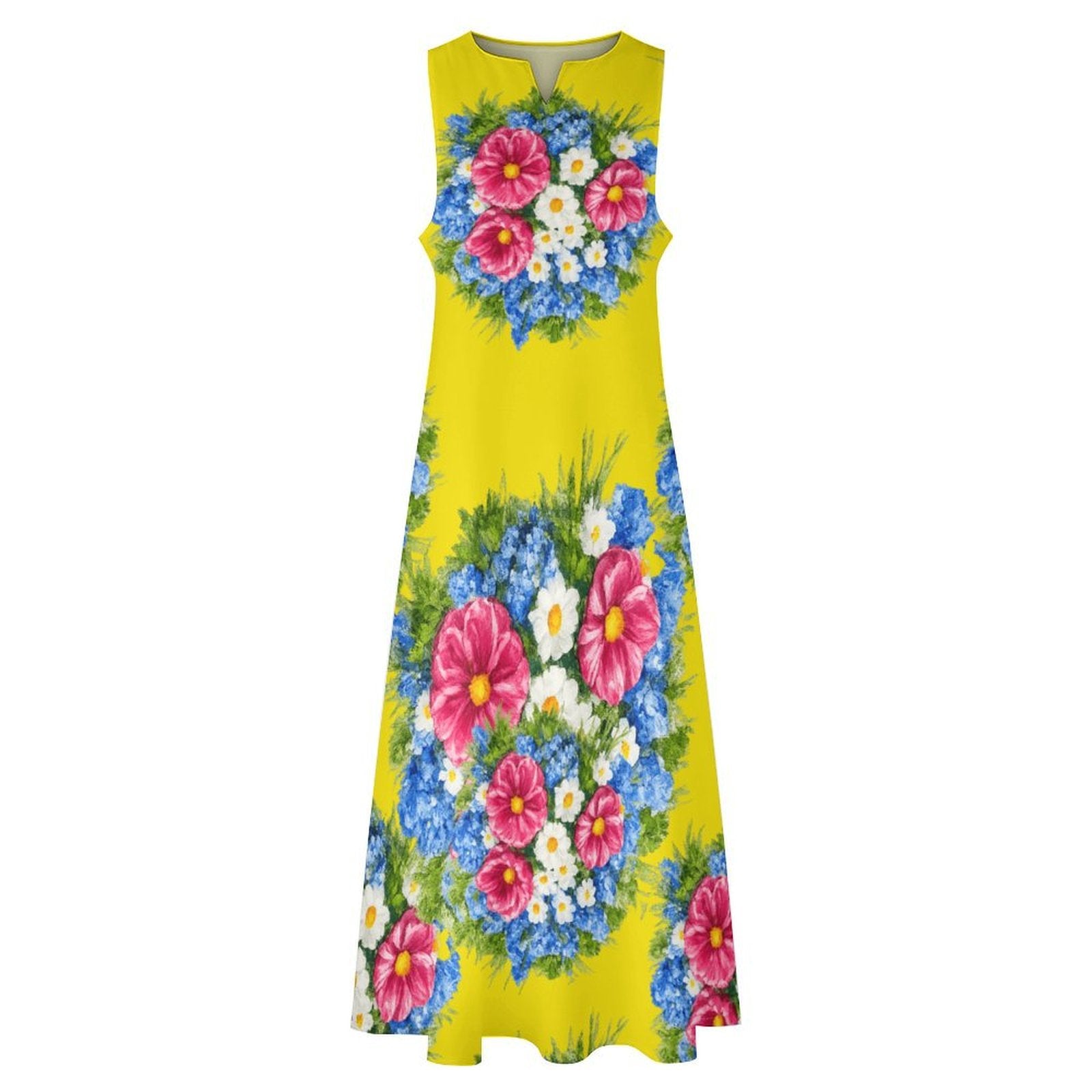 Sunshine Sleeveless Long Dress