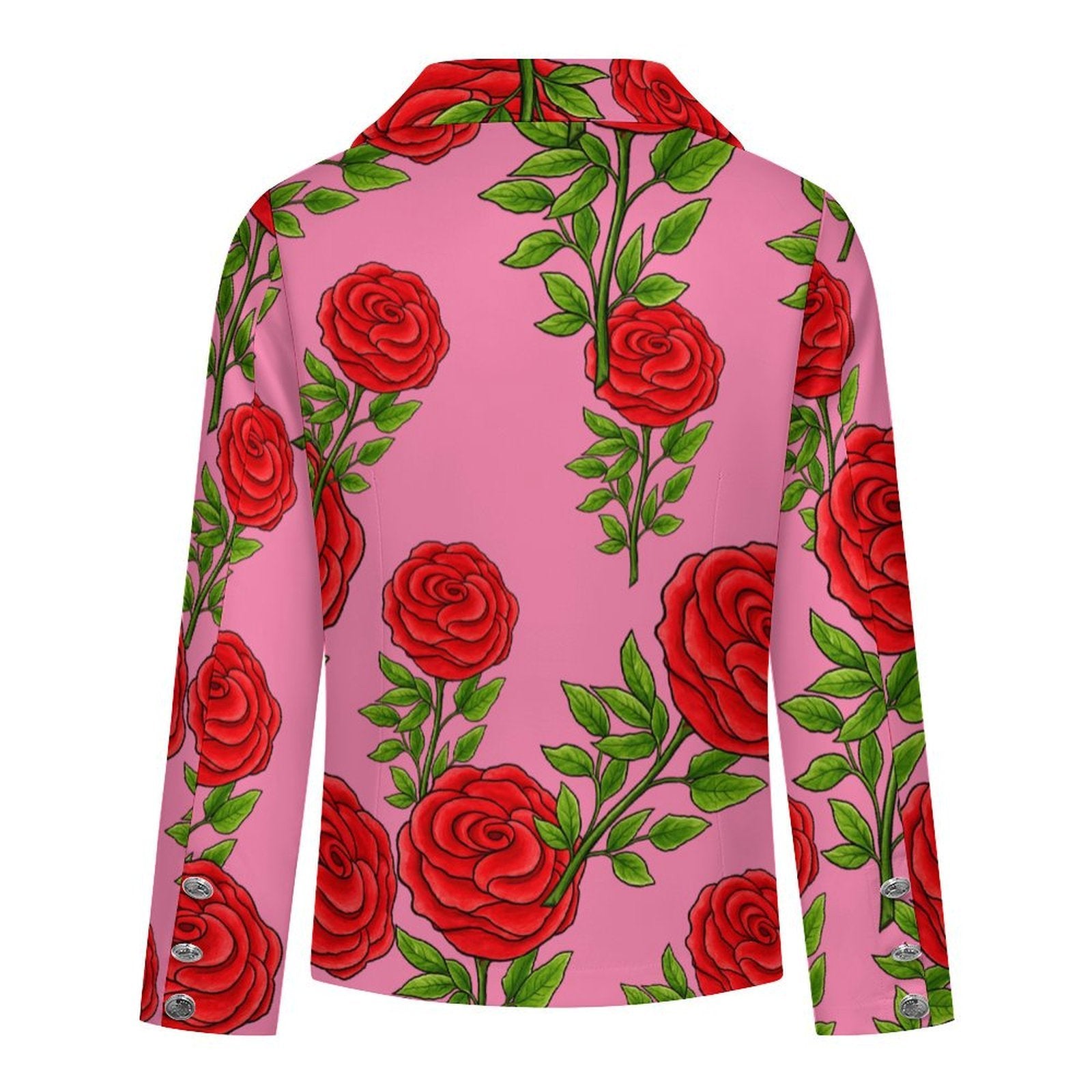 Blush Rose Double Breasted Blazer