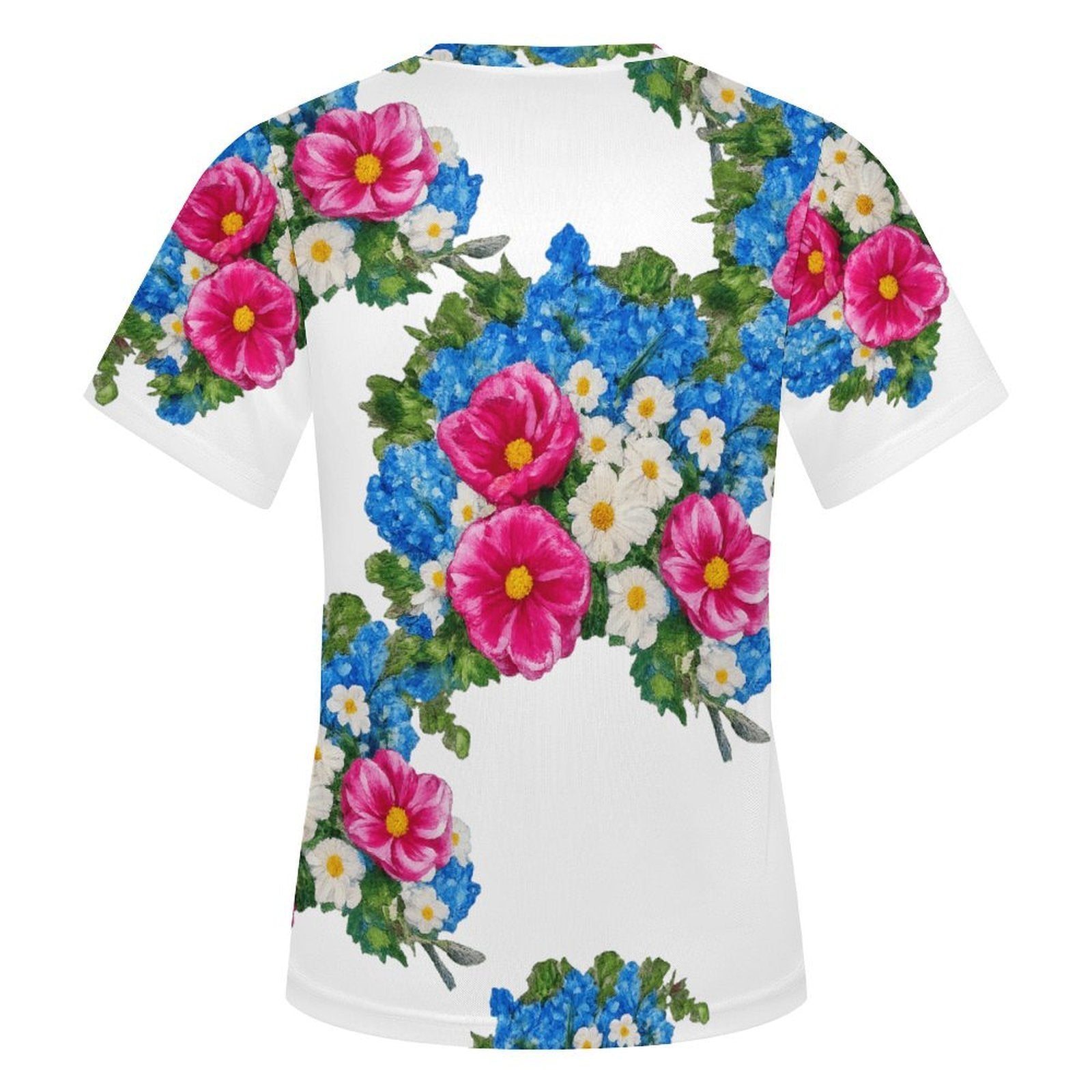 Rose La Bohème Floral Mesh Top