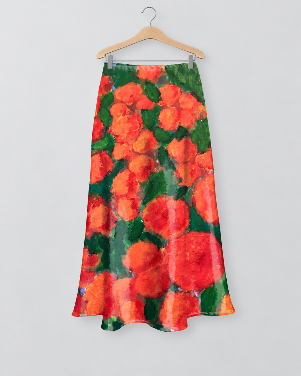 A Thousand Roses Stella Satin Skirt