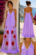 Halterneck backless dress