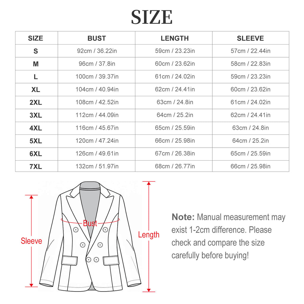 Turquoise Rose Double Breasted Blazer