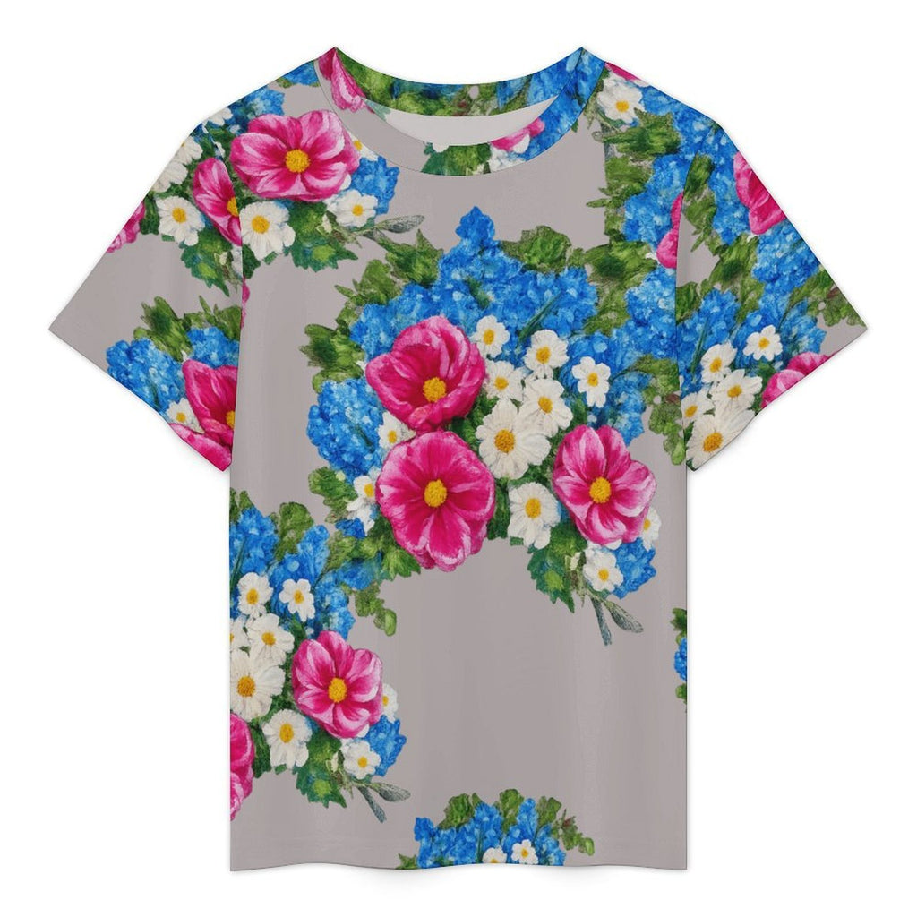 Rose La Bohème Custom Women's Mesh Top