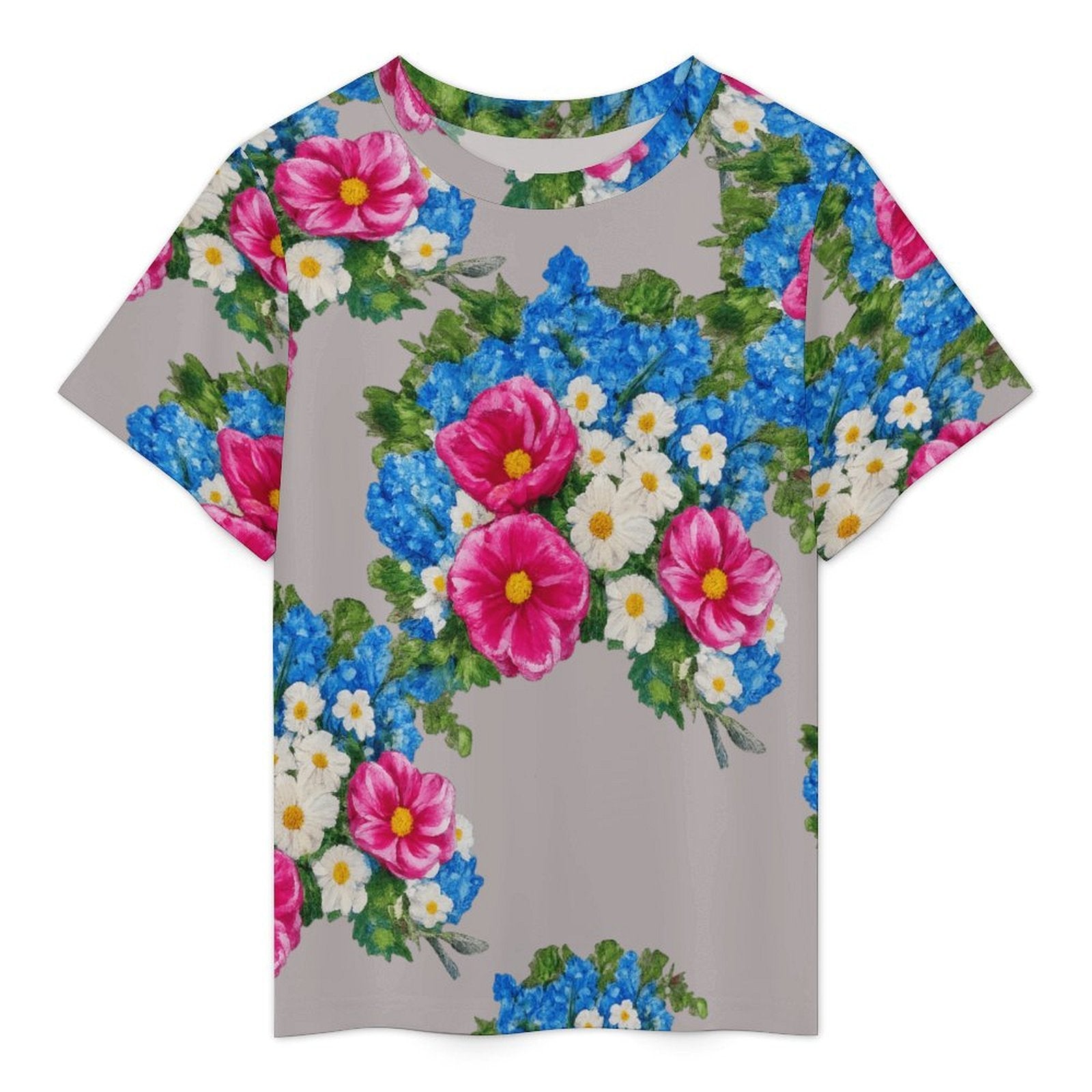 Rose La Bohème Custom Women's Mesh Top