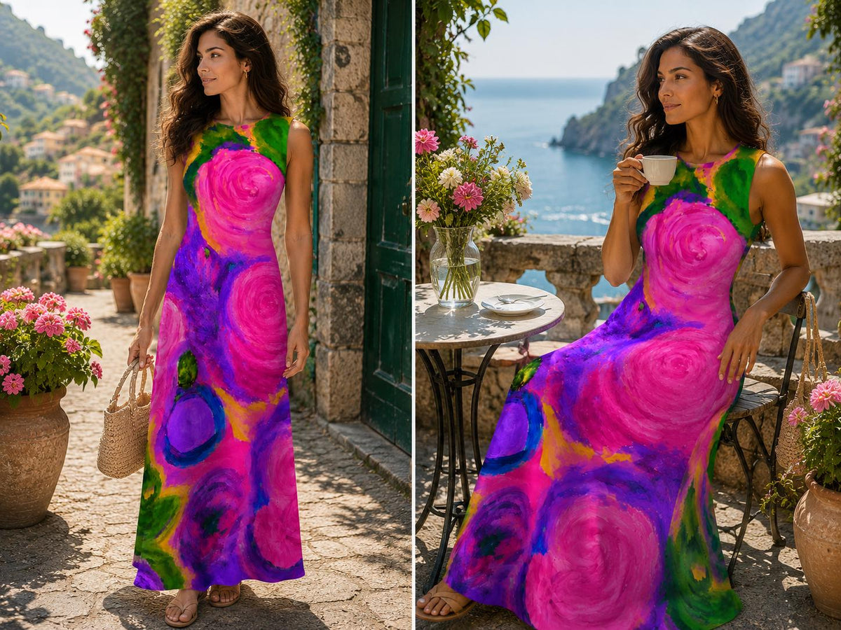 Summer Bouquet Maxi Dress, second view