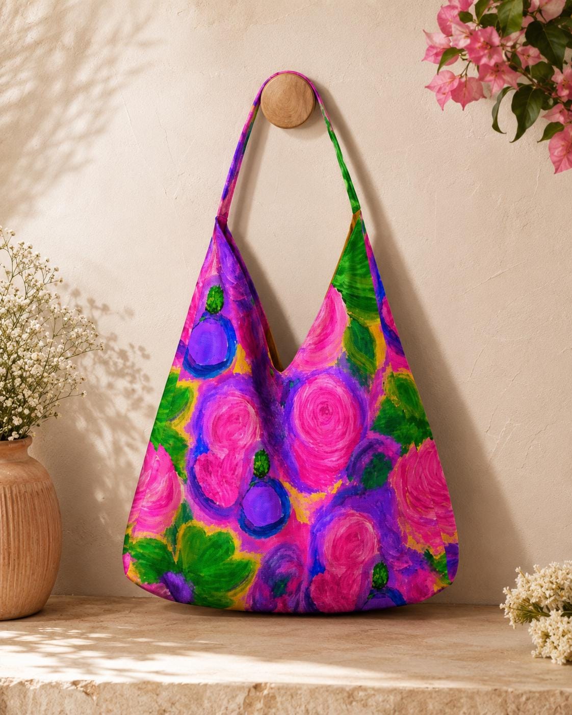 Summer Bouquet Tulip Bag floral design